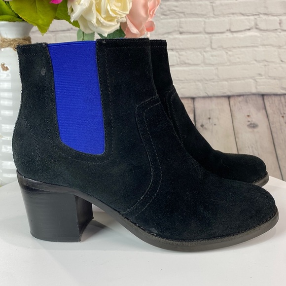 SPERRY TOP-SIDER BLACK/Blue Ankle Boots - Picture 6 of 17